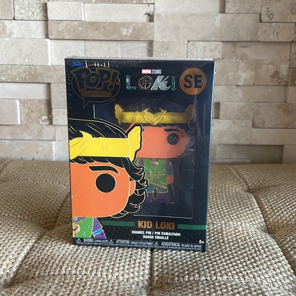 Funko Pop Loki Backpack with Kid Loki Pin - Picture 3 of 4